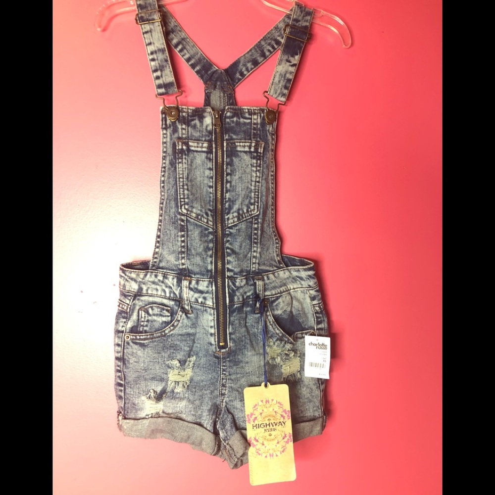 Charlotte Russe Jean overalls